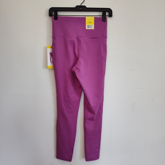 Ladies SZ S Danskin Pink 7/8 Leggings - Picture 3 of 4